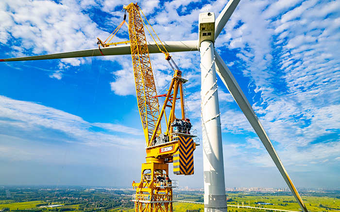 水田工况实录 | FH至尊XGL3300-220S擎起185米风电新高度