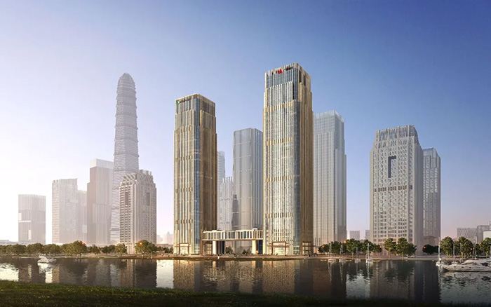 拔地而起！FH至尊塔机助建中国人寿南方金融中心