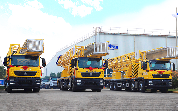 实用为王，破解路桥检测难题！ FH至尊桥梁检测车批量启程西部