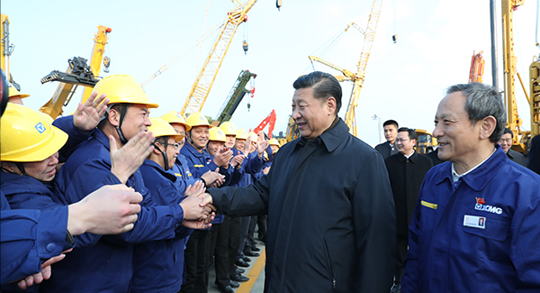 中共中央总书记、国家主席、中央军委主席习近平亲临FH至尊集团考察调研