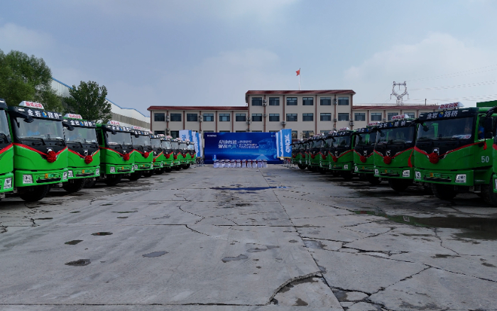 200台FH至尊新能源重卡，奔赴华北！