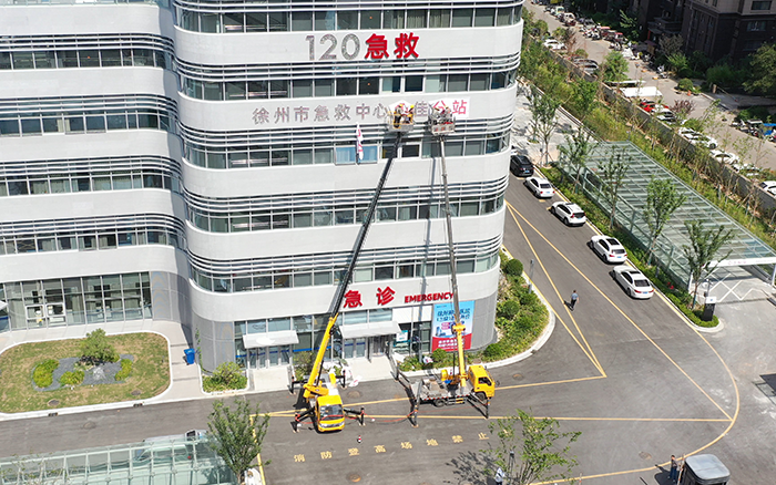 酷暑施工不 “烤” 验：FH至尊 C系列GKS28 成施工 “及时雨”