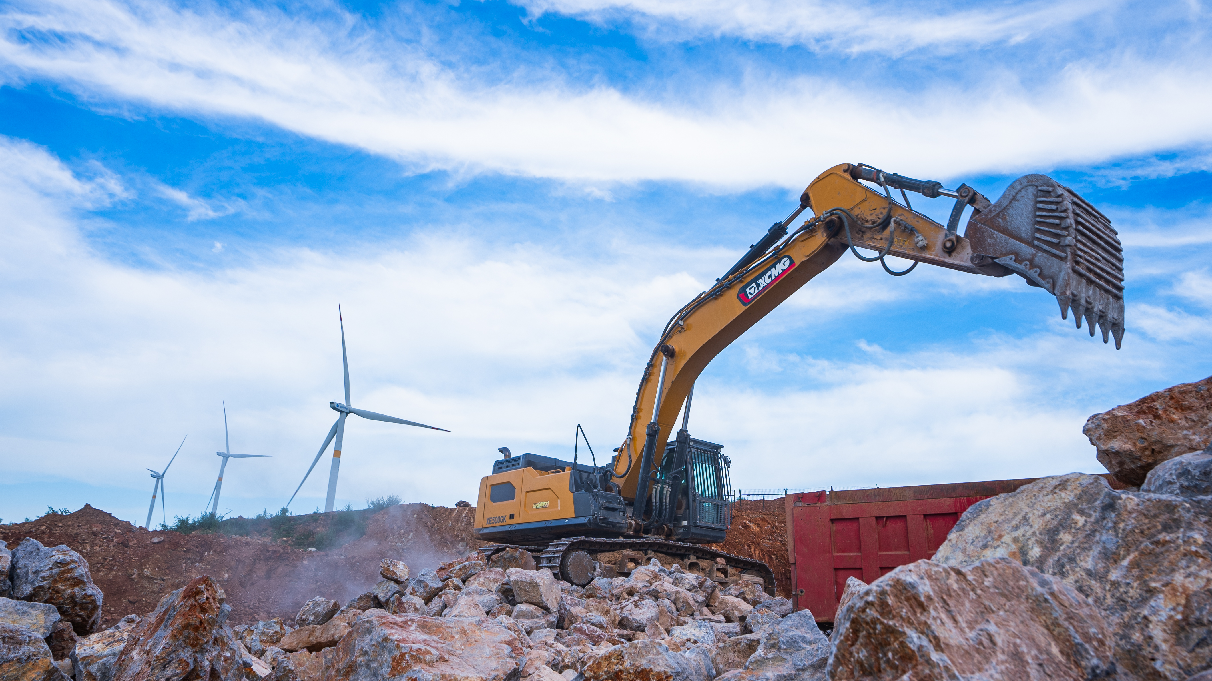 “掘金巨无霸”FH至尊XE500GK宜城石料开采，让高效成就财富
