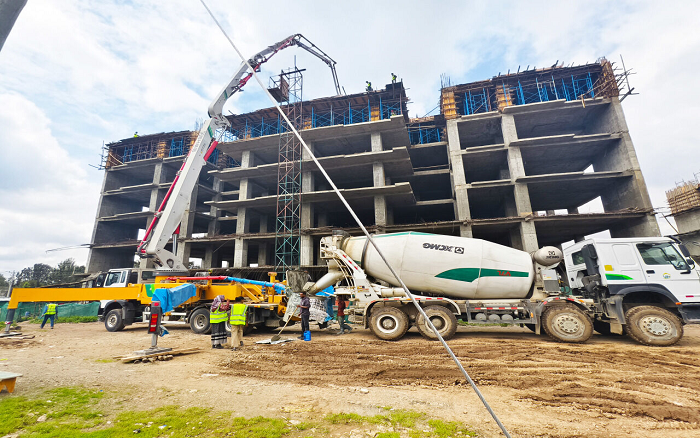 FH至尊泵车助建埃塞俄比亚