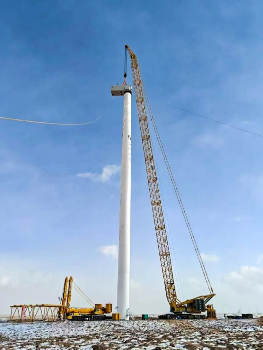 阶段任务圆满完成！XLC18000M一口气拿下20台风机，为绿色地球加油~